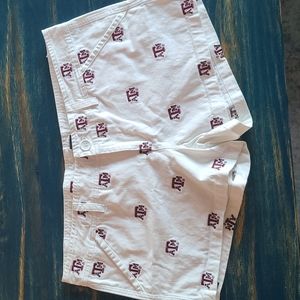 Texas A&M embroidered shorts size large